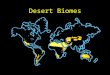 Desert Biomes. Climate Information Arid Deserts: Temperature ranges from 10 to 30 degrees C throughout the year. However, there tend to be large daily