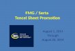 FMG / Serta Tencel Sheet Promotion August 1, 2014 Through August 20, 2014