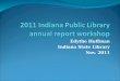 Edythe Huffman Indiana State Library Nov. 2011 1