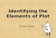 Identifying the Elements of Plot Student Notes Plot Diagram 2 1 3 4 5