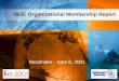 ISOC Organizational Membership Report Stockholm - June 5, 2001