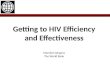 Getting to HIV Efficiency and Effectiveness Marelize Görgens The World Bank
