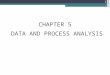 CHAPTER 5 1 DATA AND PROCESS ANALYSIS. Chapter Objectives Describe data and process modeling concepts and tools, including data flow diagrams, a data