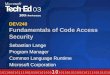 DEV240 Fundamentals of Code Access Security Sebastian Lange Program Manager Common Language Runtime Microsoft Corporation