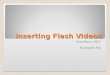 Inserting Flash Videos SharePoint 2007 By Joseph Risi