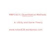 MBF1413 | Quantitative Methods Prepared by Dr Khairul Anuar 6: Utility and Game Theory 