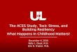 The ACES Study, Toxic Stress, and Building Resiliency What Happens in Childhood Matters! December 4, 2015 Kelly L. Dauk, M.D. Erin R. Frazier, M.D
