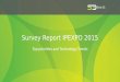 Survey Report IPEXPO 2015 Top priorities and Technology Trends