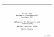 ©UCB Fall 1997 1 CS/EE 362 Hardware Fundamentals Lecture 11 (Chapter 3: Hennessy and Patterson) Winter Quarter 1998 Chris Myers