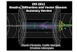 DIS 2011 Small-x, Diffraction and Vector Mesons Summary Review Summary Review David d’Enterria, Cyrille Marquet, Christina Mesropian