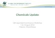 Chemicals Update GEF Expanded Constituency Workshop 1 to 3 August 2012 Maputo, Mozambique