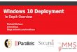 Windows 10 DeploymentWindows 10 Deployment In-Depth Overview Michael Niehaus @mniehaus blogs.technet.com/mniehaus