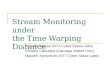 Stream Monitoring under the Time Warping Distance Yasushi Sakurai (NTT Cyber Space Labs) Christos Faloutsos (Carnegie Mellon Univ.) Masashi Yamamuro (NTT
