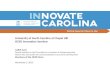 University of North Carolina at Chapel Hill OCED Innovation Seminar Judith Cone Special Assistant to the Chancellor for Innovation & Entrepreneurship Interim