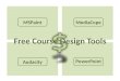 Free Course Design Tools PowerPoint Audacity MSPaint MediaCope