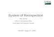 System of Reinspection NACMPI August 27, 2008 Mary Stanley Office of International Affairs Food Safety and Inspection Service