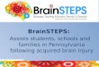 BrainSTEPS: Assists students, schools and families in Pennsylvania following acquired brain injury
