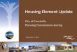 Housing Element Update City of Coachella Planning Commission Hearing September 4, 2013