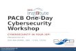 PACB One-Day Cybersecurity Workshop CYBERSECURITY IN YOUR ISP! PRESENTED BY: JON WALDMAN, SBS – CISA, CRISC © Secure Banking Solutions, LLC 