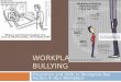 WORKPLACE BULLYING Prevention and Skills to Recognise Key Factors in Your Workplace
