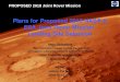 PROPOSED 2018 Joint Rover Mission Plans for Proposed 2018 NASA & ESA Joint Rover Mission Landing Site Selection Matt Golombek Mars Exploration Program