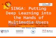 SINGA: Putting Deep Learning into the Hands of Multimedia Users  Wei Wang, Gang Chen, Tien Tuan Anh Dinh, Jinyang Gao, Beng Chin