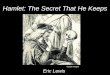 Hamlet: The Secret That He Keeps Eric Lewis Google Images