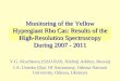 Monitoring of the Yellow Hypergiant Rho Cas: Results of the High-Resolution Spectroscopy During 2007 - 2011 V.G. Klochkova (SAO RAS, Nizhnij Arkhyz, Russia)