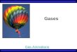 Gases Gas Animations. Kinetic Molecular Theory Particles in an ideal gas… –have no volume. –have elastic collisions. –are in constant, random, straight-line