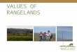 VALUES OF RANGELANDS. Define multiple use Identify and discuss the benefits and uses of rangeland Objectives