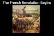 The French Revolution Begins. Section 1 The French Revolution Begins Main Idea: Economic and social inequalities in the Old Regime helped cause the French
