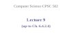 Computer Science CPSC 502 Lecture 9 (up-to Ch. 6.4.2.4)