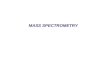 MASS SPECTROMETRY. Intro to Spectroscopy, 3 rd ed., Pavia et al. Mass Spec – Ionization