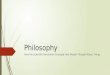 Philosophy How the Scientific Revolution Changed How People Thought About Things