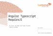 Angular Typescript RequireJS By Chris van Beek and Frank Folsche Luminis Arnhem