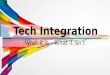 Tech Integration What it is – What it isn’t. Jennifer Hand Library Media Specialist Instructional Technologist Technology Educator This presentation can