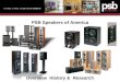 PSB Speakers of America Overview History & Research