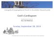 God’s Cardiogram Graphical sermon notes by, Rev. Ed Whitman Sunday, September 28, 2014 Evangelical Congregational Church in Dunstable Massachusetts © Copyright