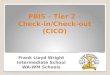 Frank Lloyd Wright Intermediate School WA-WM Schools PBIS – Tier 2 – Check-in/Check-out(CICO)