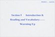 Section Ⅰ Introduction & Reading and Vocabulary—— Warming Up Module 4 Carnival