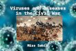 Viruses and Diseases in the Civil War Miss Sabia