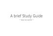 A brief Study Guide ***READ THE CHAPTER***. Chapter Review Menu Key Concept Summary Interactive Concept Map Chapter Review Standardized Test Practice