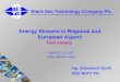 Energy Streams in Regional and European Aspect Gas supply Black Sea Technology Company Plc Ing. Giampiero Sechi CEO BSTC Plc March 12-13, 2007 Sofia, Sheraton