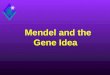 Mendel and the Gene Idea. Inheritance  The passing of traits from parents to offspring.  Humans have known about inheritance for thousands of years