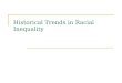 Historical Trends in Racial Inequality. Racial Inequality