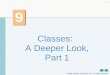 2008 Pearson Education, Inc. All rights reserved. 1 9 9 Classes: A Deeper Look, Part 1