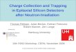 Charge Collection and Trapping in Epitaxial Silicon Detectors after Neutron-Irradiation Thomas Pöhlsen, Julian Becker, Eckhart Fretwurst, Robert Klanner,