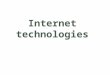 Internet technologies. E-Commerce: The Second Wave, Fifth Annual Edition2 The Internet and the World Wide Web Computer network –Any technology that allows