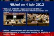 Webcast of CERN Higgs seminar at Nikhef ( more than 200 people attended / Nikhef researchers and media) Nikhef press release with quotes (in Dutch) including