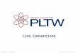 Line Conventions © 2012 Project Lead The Way, Inc.Introduction to Engineering Design